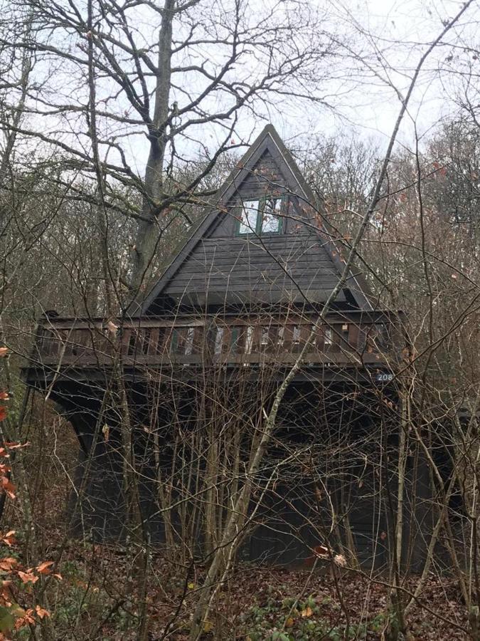 Heavenly Renovated Cabin Near Pittoresque Durbuy - Whistler Villa Buitenkant foto