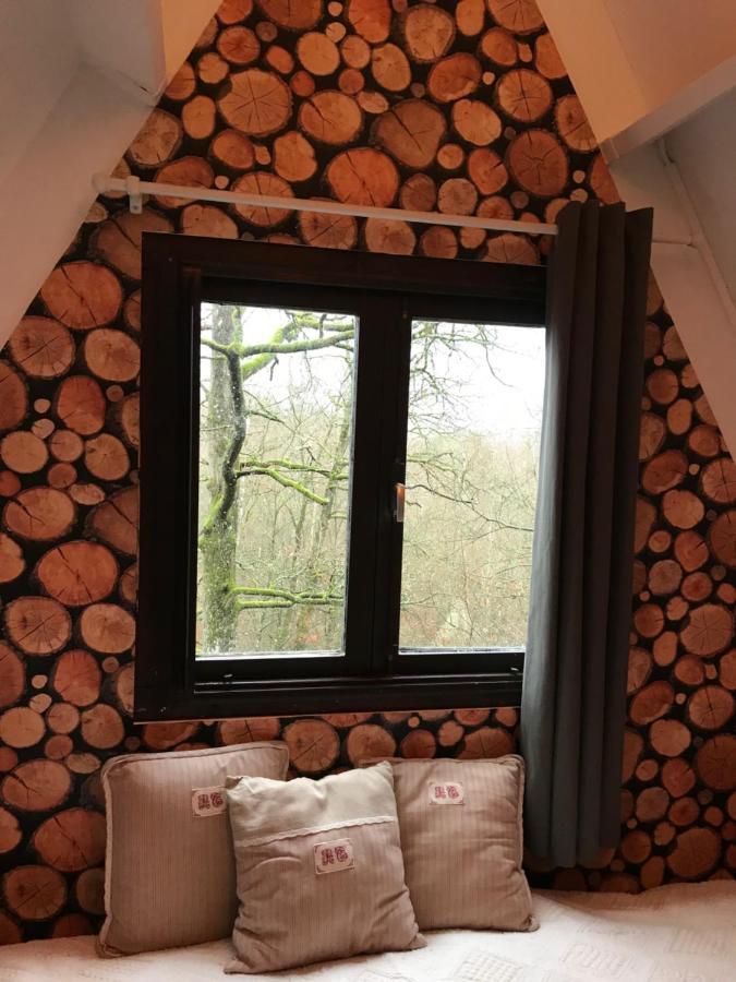 Heavenly Renovated Cabin Near Pittoresque Durbuy - Whistler Villa Buitenkant foto
