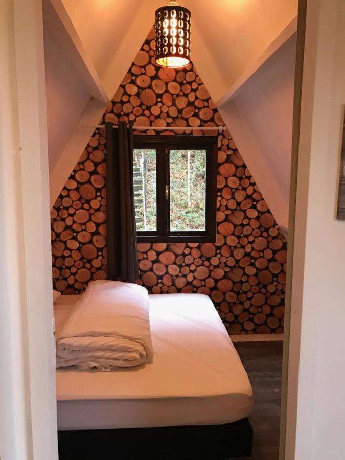 Heavenly Renovated Cabin Near Pittoresque Durbuy - Whistler Villa Buitenkant foto