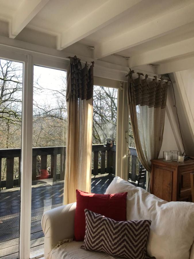 Heavenly Renovated Cabin Near Pittoresque Durbuy - Whistler Villa Buitenkant foto
