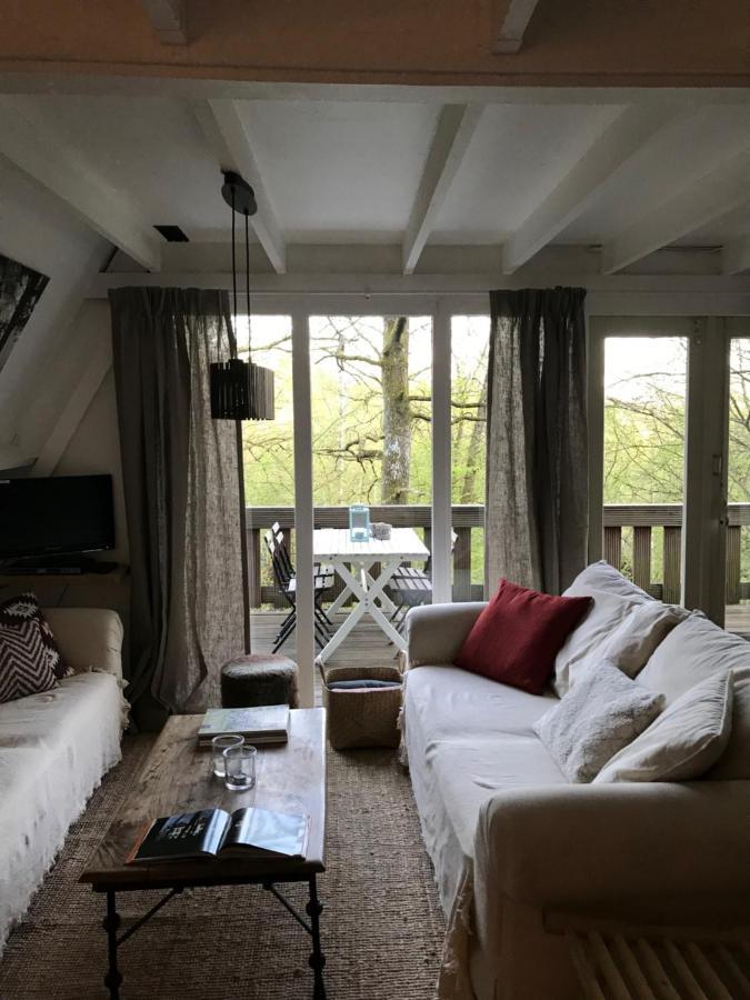 Heavenly Renovated Cabin Near Pittoresque Durbuy - Whistler Villa Buitenkant foto